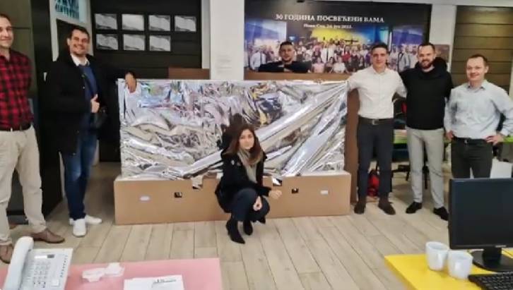 Solis nekretnine interaktivni ekran